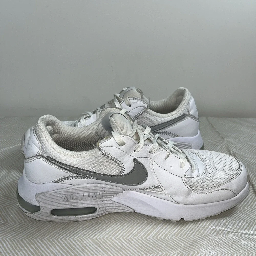 Nike Air Max Excee Womens‎ Sneakers 8.5 Pure White Running Shoes CD5432-114